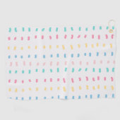 Serviette De Golf Lignes motifs (Horizontal)
