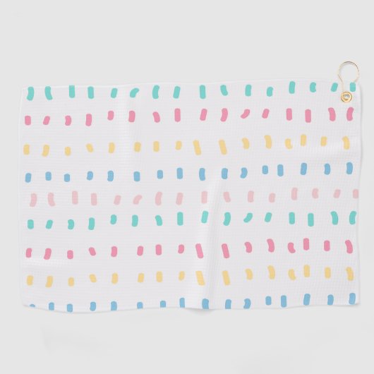 Serviette De Golf Lignes motifs (Horizontal)