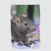 Serviette De Golf Lil rat (Devant)