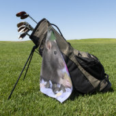 Serviette De Golf Lil rat (Vert)