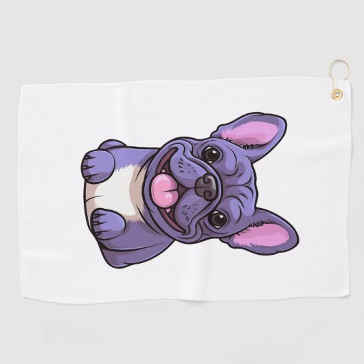 Serviette De Golf Lilac (Horizontal)