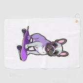 Serviette De Golf Lilac (Horizontal)