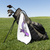 Serviette De Golf Lilac (Vert)