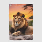 Serviette De Golf Lion (Devant)