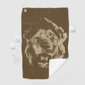 Serviette De Golf Lion (En situation)