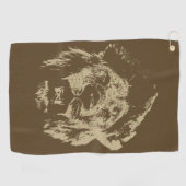 Serviette De Golf Lion (Horizontal)