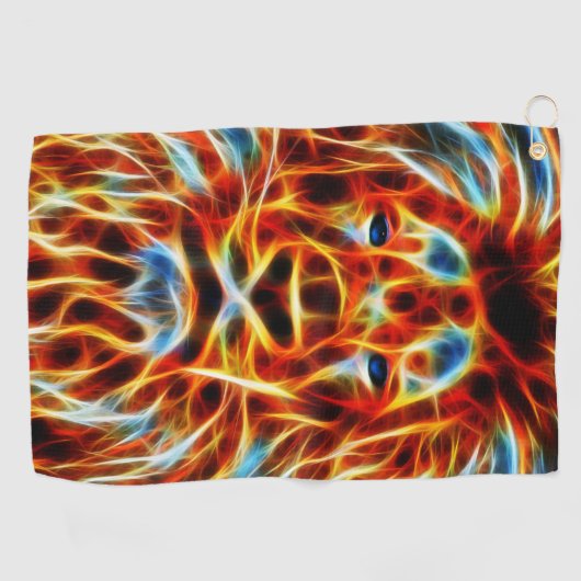 Serviette De Golf Lion (Horizontal)