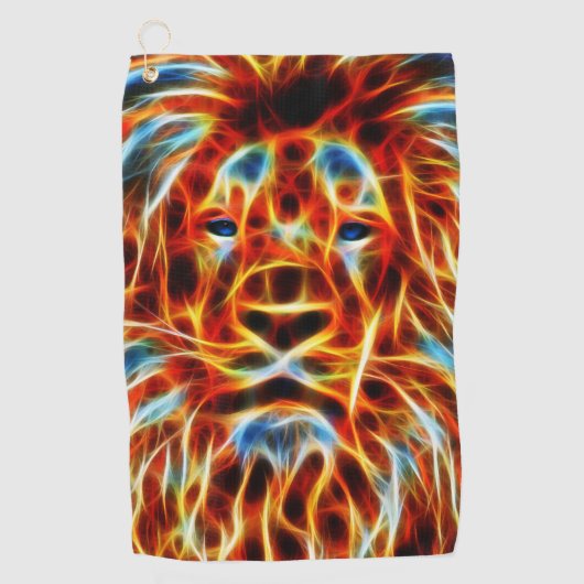 Serviette De Golf Lion (Devant)