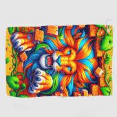 Serviette De Golf Lions Artsy (Horizontal)
