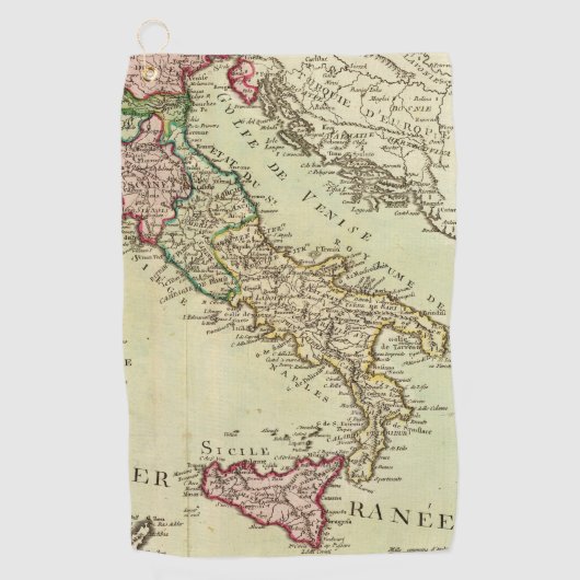 Serviette De Golf L'Italie 13 2 (Devant)
