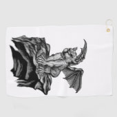 Serviette De Golf Little Golem Gargoyle (Horizontal)