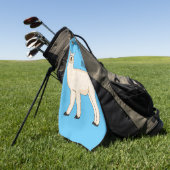 Serviette De Golf Llama (Vert)