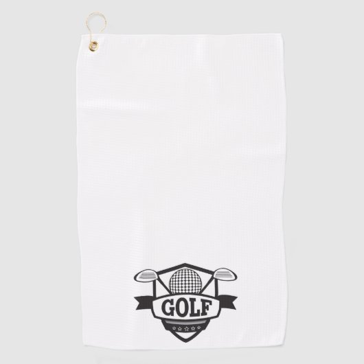 Serviette De Golf Logo de golf (Devant)