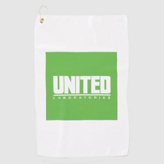 Serviette de golf Logo des Laboratoires Unis