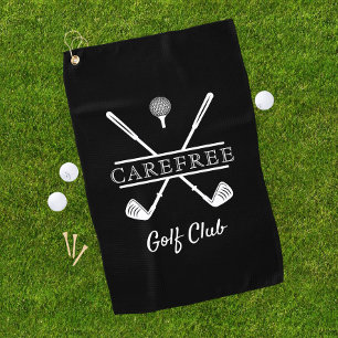 Serviette De Golf Logo du club de golf sur mesure