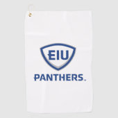 Serviette De Golf Logo Eastern Illinois Panthers Shield & Wordmark (Devant)