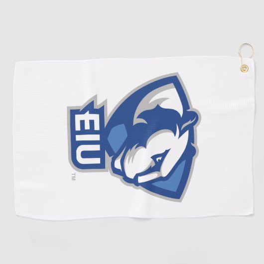 Serviette De Golf Logo Eastern Illinois University Panthers (Horizontal)