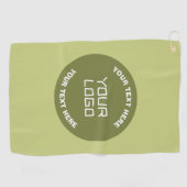 Serviette De Golf Logo ou conception téléchargé et texte modifiable  (Horizontal)