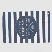 Serviette De Golf Logo personnalisé du club de golf (Horizontal)