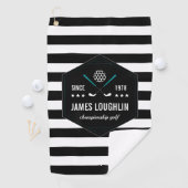 Serviette De Golf Logo personnalisé du club de golf (En situation)