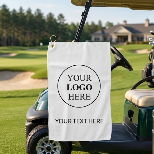 Serviette De Golf Logo Promotionnel Personnalisé – Aucune Commande M