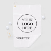 Serviette De Golf Logo promotionnel personnalisé - Pas de commande m (En situation)