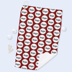 Serviette De Golf Logo simple Motif Business Promotion Bourgogne