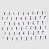 Serviette De Golf Logo simple Motif Business Promotionnels (Horizontal)