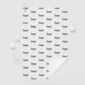 Serviette De Golf Logo simple Motif Business Promotionnels (En situation)