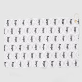 Serviette De Golf Logo simple Motif Business Promotionnels (Horizontal)