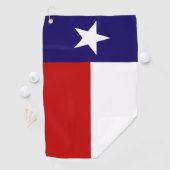 Serviette De Golf Lone Star du Texas (En situation)