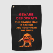 SERVIETTE DE GOLF L'ORANGE (Devant)