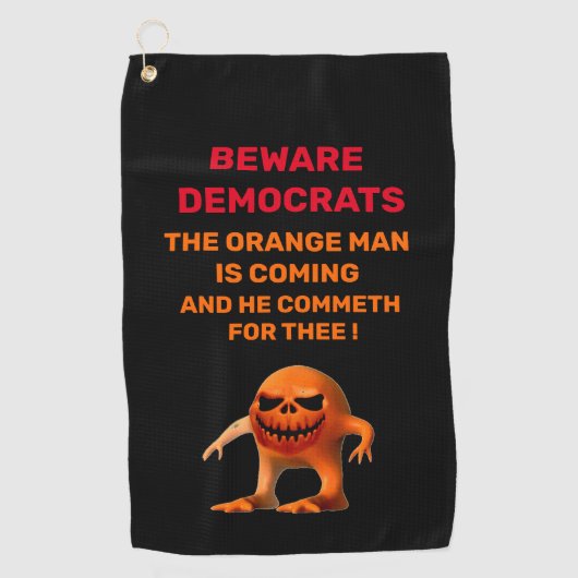 SERVIETTE DE GOLF L'ORANGE (Devant)