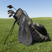 Serviette De Golf Loup-garou arctique (Vert)