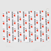 Serviette De Golf Love Horses Golf Serviette (Horizontal)