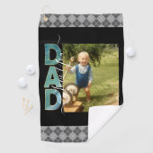 Serviette De Golf Love You Dad Une photo rustique (En situation)