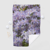 Serviette De Golf Lovely Purple Rhododendrons Floral (En situation)
