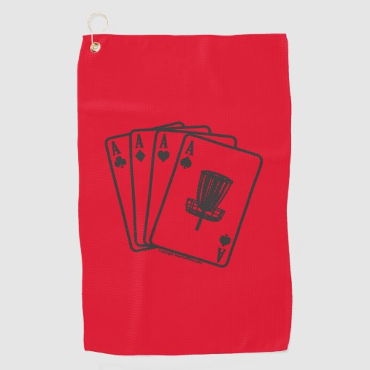 Serviette De Golf Lucky Ace Disk Golf Towne (Devant)