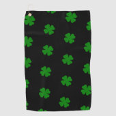 Serviette de golf Lucky Clovers (Devant)