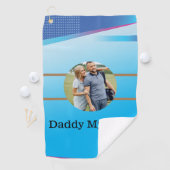 Serviette De Golf Lucky Towel pour papa : Best Dad Golf Towel (En situation)