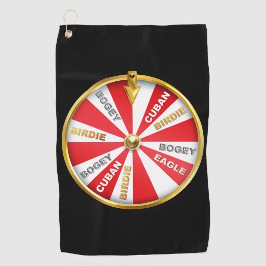 Serviette de golf Lucky Wheel (Devant)