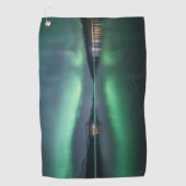 Serviette De Golf Lumières du Nord (Devant)