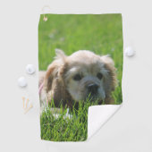 Serviette De Golf Lune (En situation)