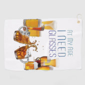 Serviette De Golf Lunettes de bière SlipperyJoe’s pilsner lunettes s (Horizontal)