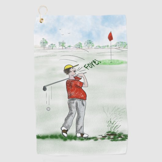 Serviette De Golf M. Golf Towel (Devant)