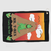 Serviette de golf M. T-Rex (Horizontal)