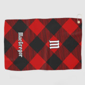 Serviette De Golf MacGregor Rob Roy Tartan Golf Towel (Horizontal)