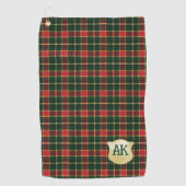 Serviette De Golf MacLachlan Ancien Tartan écossais (Devant)