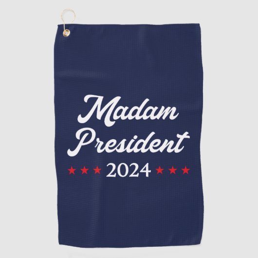 Serviette De Golf Madame la Présidente 2024 I - Kamala Harris (Devant)