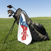 Serviette De Golf MAGA Hawk (Vert)
